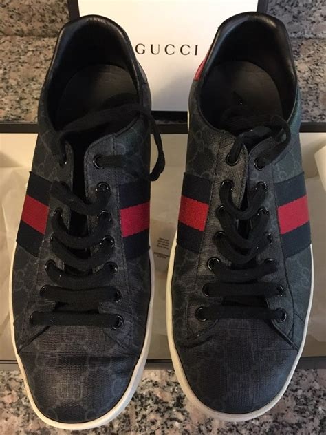 pre owned gucci sneakers|sale gucci sneakers for men.